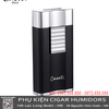 Bật Lửa Caseti CA558 Chính Hãng – Cao Cấp, Có Đục Cigar, ChỐng Gió, Thiết Kế Sang Trọng