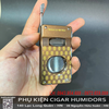 Cắt Cigar Đa Năng Full Kim Loại 4 Trong 1 – Cắt Thường, V-Cut, Đục Lỗ, Gác Cigar (Mã CĐN)