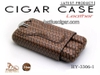 Bao da Cigar 3 điếu Lubinski HY-3306