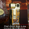 Bật Lửa Khò Đa Năng Honest BCZ882-1 Chính Hãng Kèm Cắt Và Thông Cigar