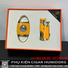 Bộ set phụ kiện cigar Golden Fire GF359/J398 – Bật lửa khò 2 tia chống gió & cắt cigar sắc bén – Bền bỉ, nhỏ gọn, nhiều màu sắc