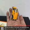 Bộ set phụ kiện cigar Golden Fire GF359/J398 – Bật lửa khò 2 tia chống gió & cắt cigar sắc bén – Bền bỉ, nhỏ gọn, nhiều màu sắc
