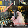 Bộ phụ kiện cigar cao cấp HB359/389/044 – Bật lửa khò 2 tia, cắt cigar kim loại, gạt tàn sứ sang trọng – Quà tặng tinh tế cho người yêu cigar