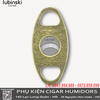 Cắt Cigar Hai Lưỡi Chạm Khắc LB-J06 – Hợp Kim Kẽm & Thép Không Gỉ Cao Cấp