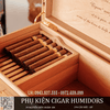 ♦️Hộp bảo quản cigar Guevara ♦️ mở khóa cảm ứng