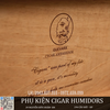 ♦️Hộp bảo quản cigar Guevara ♦️ mở khóa cảm ứng