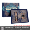 Set Phụ Kiện Cigar TA 134-1 – Bật Lửa Khò Ai Cập & V-Cut Kim Loại Cao Cấp, Có Hộp Quà Sang Trọng