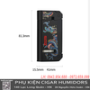 Set Phụ Kiện Cigar TA 138 – Bật Lửa & Cắt Thần Long Kim Loại Cao Cấp, Khò 1 Tia, Có Đục Cigar, Hộp Quà Sang Trọng