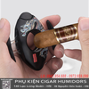 Set Phụ Kiện Cigar TA 138 – Bật Lửa & Cắt Thần Long Kim Loại Cao Cấp, Khò 1 Tia, Có Đục Cigar, Hộp Quà Sang Trọng