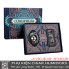 Set Phụ Kiện Cigar TA 138 – Bật Lửa & Cắt Thần Long Kim Loại Cao Cấp, Khò 1 Tia, Có Đục Cigar, Hộp Quà Sang Trọng