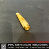 Tẩu Bắt Tóp Cigar Mini TMN2 Sừng Trâu – Tẩu Cigar Size 28-32 Cho Cigar 6 Wide Short Kèm Bao Da - TMN2