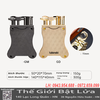 Bật Lửa Khò Cigar LUBINSKI YJA-10072 – Khò Thẳng 1 Tia, Kèm Đục Lỗ 11mm, Hợp Kim Kẽm Cao Cấp