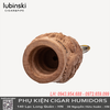 Tẩu Bắt Tóp Cigar Lubinski YJA-13048 Chính Hãng – Khảm Rồng Gỗ Thạc Lam, Full Size 42–56