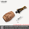 Tẩu Bắt Tóp Cigar Lubinski YJA-13048 Chính Hãng – Khảm Rồng Gỗ Thạc Lam, Full Size 42–56