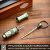 Đục cigar Lubinski YJA-40009 chính hãng – Đục cigar đa năng nhỏ gọn, hợp kim kẽm + thép không gỉ cao cấp