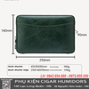 Hộp Đựng Xì Gà Du Lịch LUBINSKI YJA-50023 – Hộp Bảo Quản 6 Điếu Cigar Bọc Da, Lõi Gỗ Tuyết Tùng, Kèm Bật Lửa & Đồng Hồ Độ Ẩm Cao Cấp.