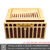 Hộp bảo quản cigar Lubinski YJA-60055 – Gỗ tuyết tùng cao cấp, chứa 80-100 điếu, phong cách sang trọng
