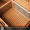 Hộp bảo quản cigar Lubinski YJA-60055 – Gỗ tuyết tùng cao cấp, chứa 80-100 điếu, phong cách sang trọng