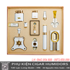 Bộ phụ kiện cigar 10 món Lubinski YJA-80032 – Hộp quà tặng cao cấp, đa năng dành cho giới sành xì gà
