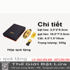 Set Quà Tặng Cigar LUBINSKI 3 Món Cao Cấp Chính Hãng – Bật Lửa Khò, Cắt Cigar, Gác Cigar YJA-80036