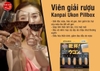 Viên bột nghệ giải rượu