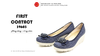 GIÀY ĐẾ XUỒNG KOBE NHẬT BẢN - FIRST CONTACT Bijou Comfort Pumps 39603 MADE IN JAPAN