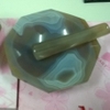 Cối chày mã não fi 18cm