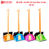 Bộ chổi + ky hốt rác Lion Star có cán - DP-16
