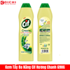 Kem tẩy đa năng nhà bếp CIF chanh vàng 690g
