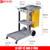 Xe dọn vệ sinh đẩy tay D-011-B