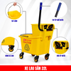 Thùng lau nhà có bánh xe bằng nhựa, mã: B-040D