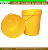 Xô nhựa vàng 10L
