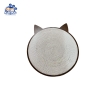 Bàn cào móng gỗ hình mặt mèo 40cm