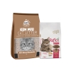 Combo Cát vệ sinh Kún Miu cà phê 5l và Thức ăn Reflex Adult 1.5kg