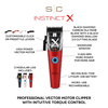 Tông đơ cắt tóc Gamma+ Instinct X Clipper – Professional Cordless Hair Clipper with Vector Motor