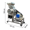 Máy băm xơ dừa B250 inox