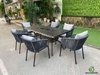 Bộ bàn ghế khung nhôm dây dù BG-DD16
