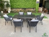 Bộ bàn ghế khung nhôm dây dù BG-DD16