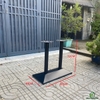 Chân bàn sắt đôi mâm vuông vồng 400x800mm CS-D4080