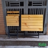 Bàn ghế Cafe IKEA mini