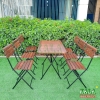 Bàn ghế Fansipan Patio 600x1000mm