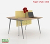 Chân bàn văn phòng ống côn lắp ráp Taper Style 1200 x 1200