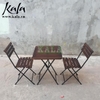 Bàn ghế ngoài trời gấp gọn KALA - 01