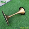 Chân bàn tulip đúc màu đồng Tulip-Bronze-D