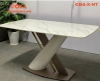 Chân bàn chữ X nhập khẩu nâu trắng CBA-X-NT