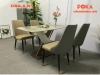 Chân bàn chữ X nhập khẩu nâu trắng CBA-X-NT
