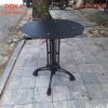 Chân bàn gang đúc mặt bích sắt tròn CG-4N-BICH