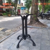 Chân bàn gang đúc mặt bích sắt tròn CG-4N-BICH