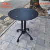 Chân bàn gang đúc mặt bích sắt tròn CG-4N-BICH