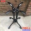 Chân bàn gang đúc mặt bích sắt tròn CG-4N-BICH
